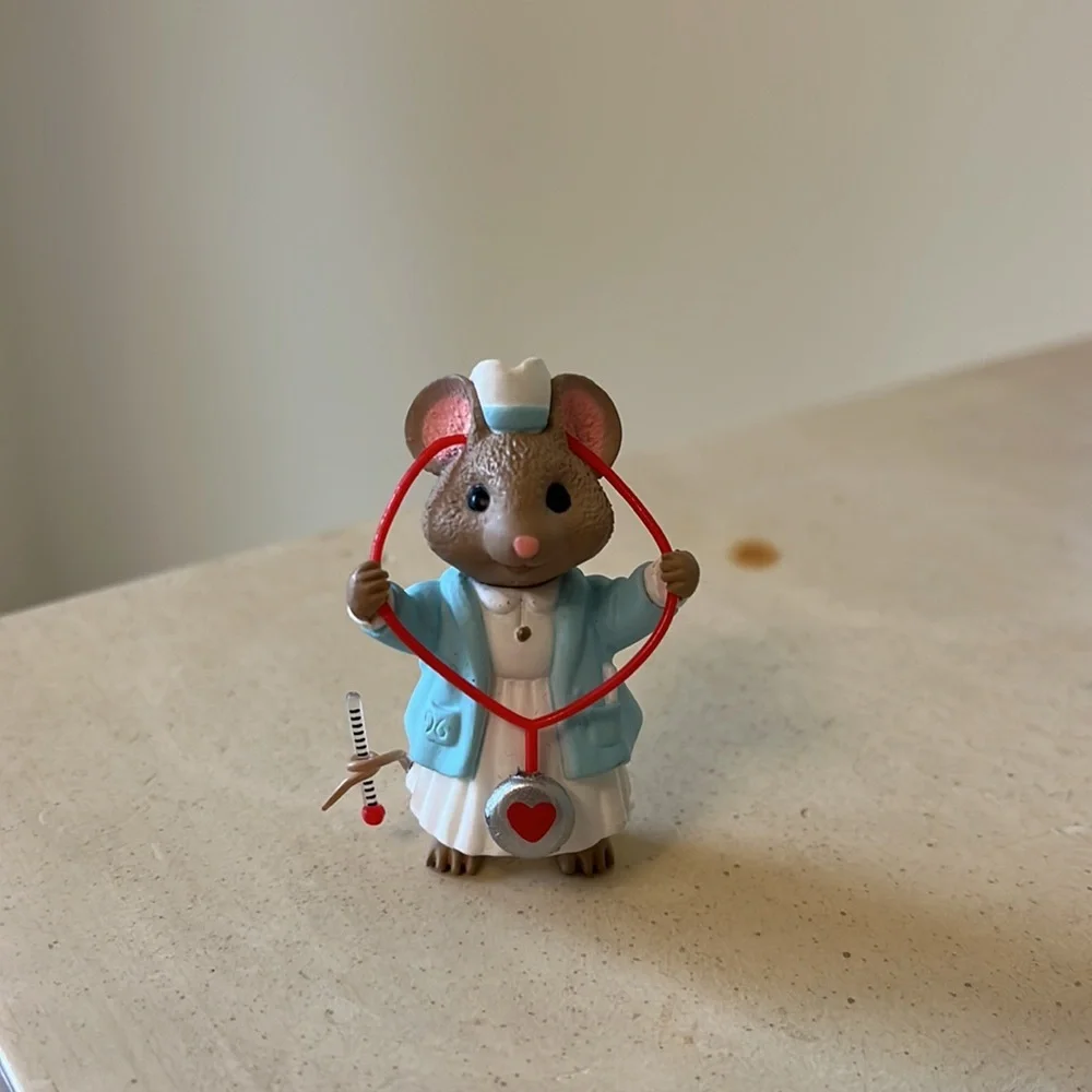 Hallmark Keepsake Ornament Tender Loving Care Mouse Nurse